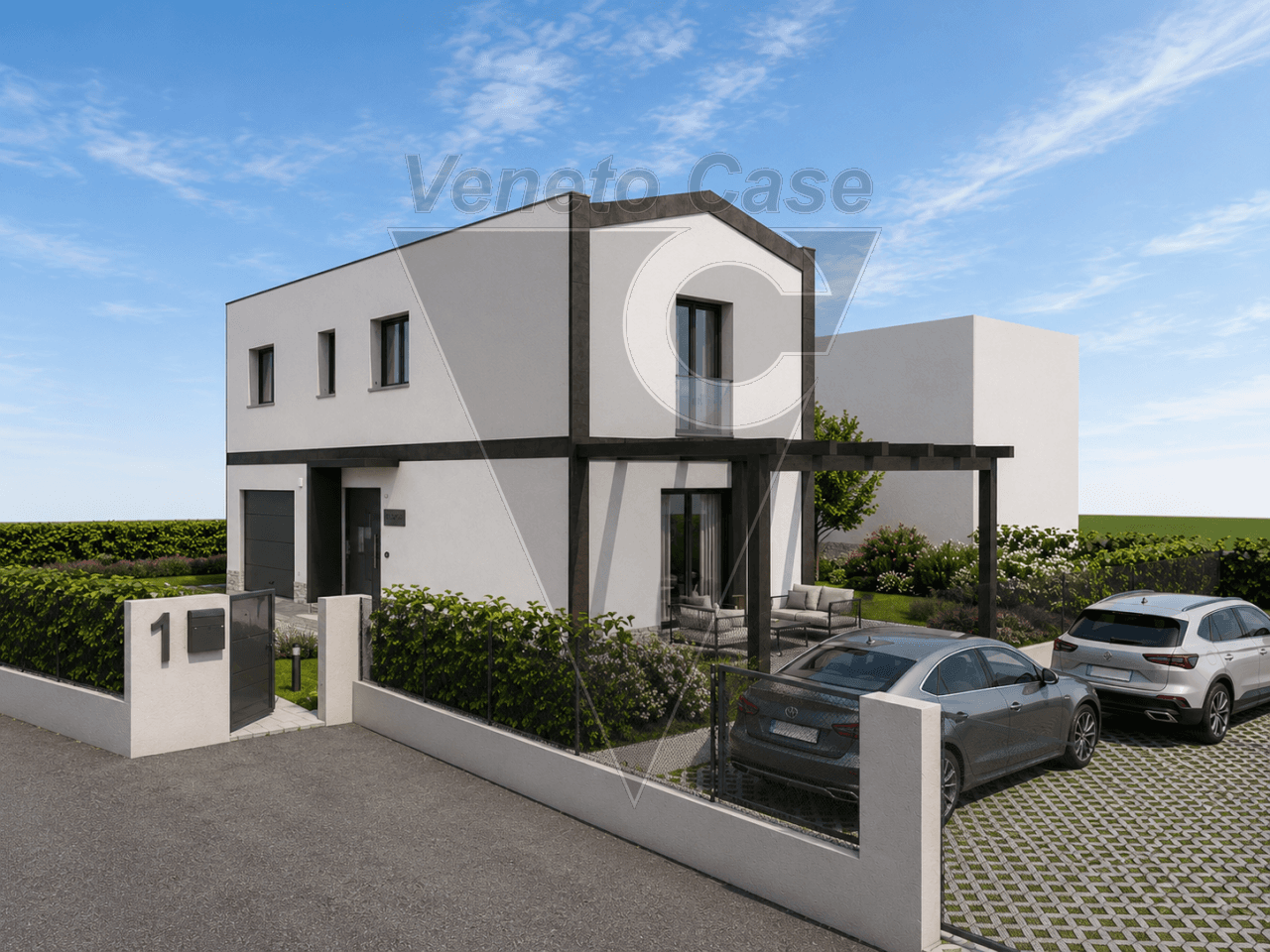 Villa Moderna Di Nuova Costruzione - Villatora Di Saonara
